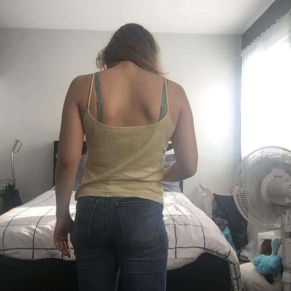 yellow butterfly camisole - Picture 3 of 3